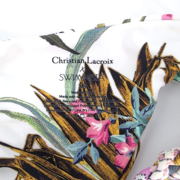 Swiminista Christian Lacroix Daring Bikini Josephine Is Busy Print NWT - Size XS - Picture 7 of 16